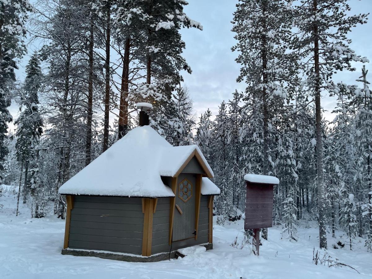 Aurora Igloo Fireplace-Heated Tents In A Secret Forest With Private Jacuzzi And Shared Sauna Bathroom And Dog Friendly Rovaniemi Luaran gambar